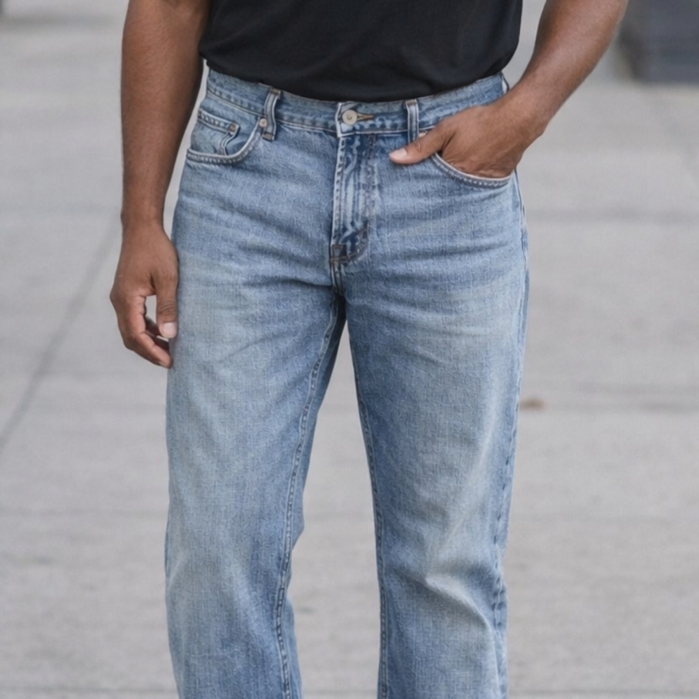 Urban Republic Light Blue Men's Straight Jeans
